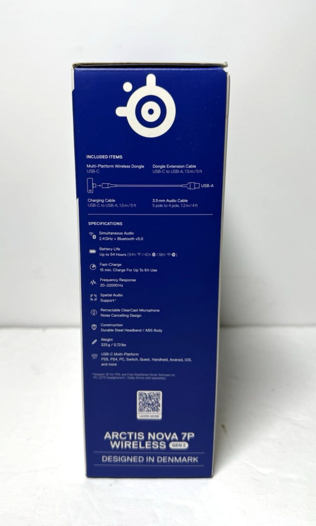 SteelSeries Arctis Nova 7P (Gen 2) Wireless Multi Gaming Headset -Brand New #2