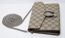 Gucci Dionysus GG Supreme Wallet On Chain Beige Tiger Head Crossbody buy