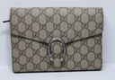 Gucci Dionysus GG Supreme Wallet On Chain Beige Tiger Head Crossbody price