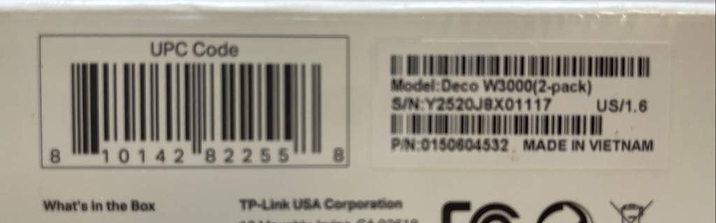 2-Pack of AX1500 Wireless Mesh Router Wi-Fi, 6 System, 3,900 sq. ft. BRAND NEW #2