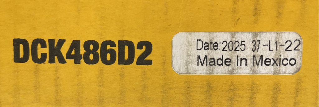 Dewalt DCK486D2 ATOMIC 20V Cordless Brushless Combo Kit w/2x 2.0Ah Batt &charger #4