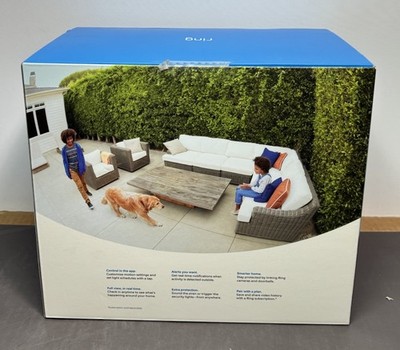 Ring Floodlight Cam Wired Pro with Bird’s Eye View and 3D Motion-Brand New #1