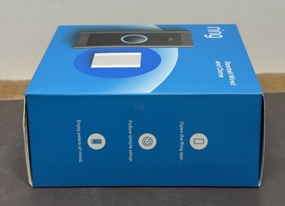 Ring Video Doorbell Wired + Chime Bundle 1080p HD Security Camera -New Sealed #3