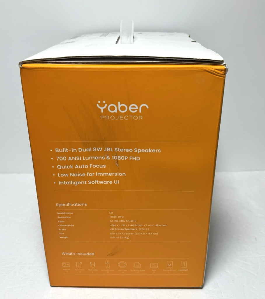 Yaber L2s Portable Projector, Native 1080P Autofocus - New #1