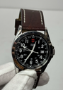 Victorinox Swiss Army Watch w/ Black Face & Brown Leather Strap 24798-40mm at best price