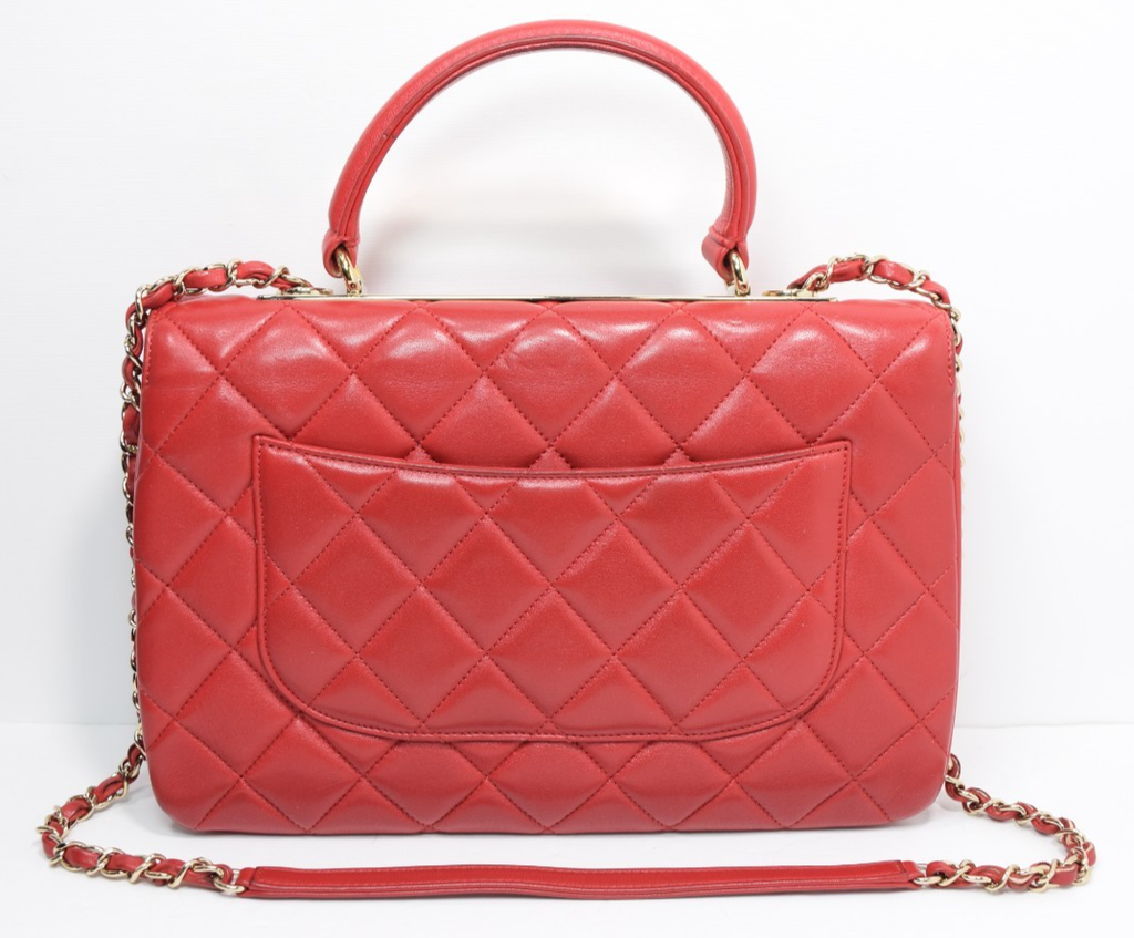 Chanel Trendy CC Top Handle Bag Quilted Lambskin Medium #2