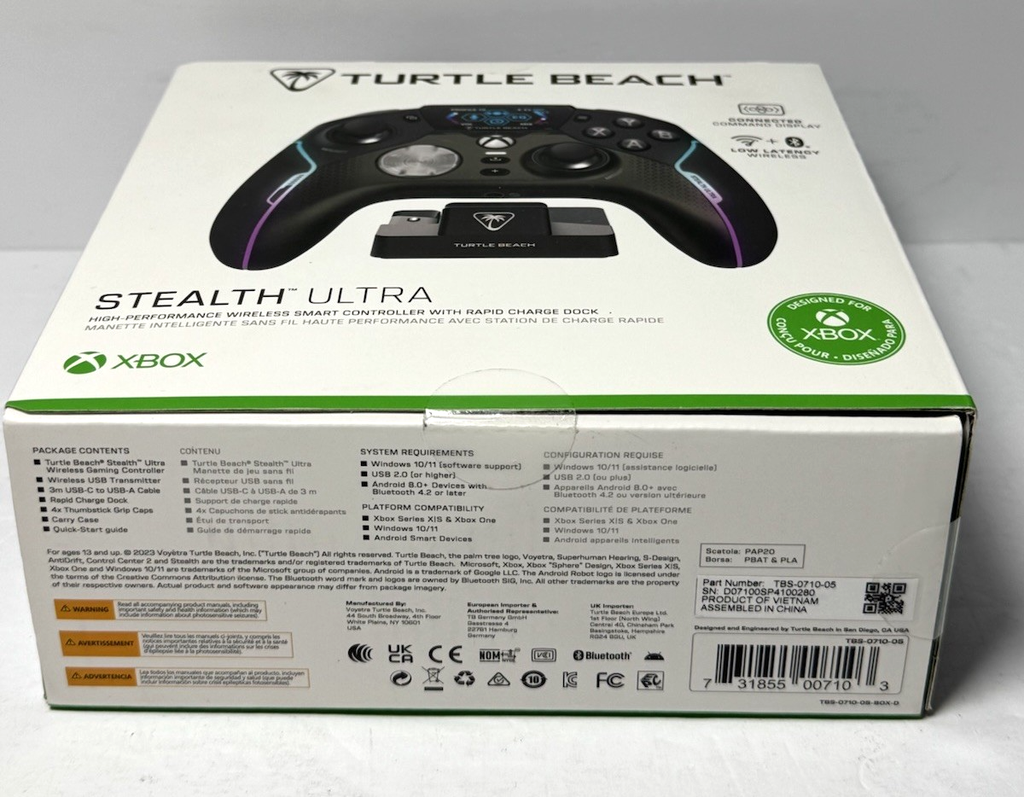 Turtle Beach Stealth Ultra High-Performance Wireless Gaming Controller Black-New #3