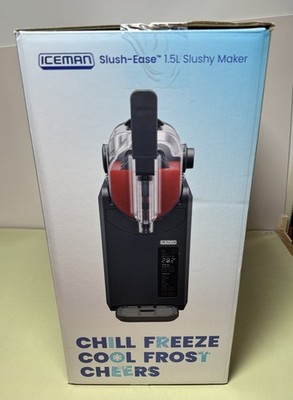 SLUSHY MACHINE MAKER 1.5L ICEMAN SLUSHY FROZEN DRINK SLUSHIE-Open Box #1