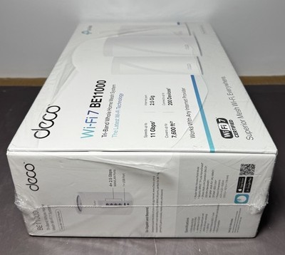 TP-Link Deco 7 Pro BE11000 Tri-Band Wi-Fi 7 Whole Home Mesh Router System -NEW #3