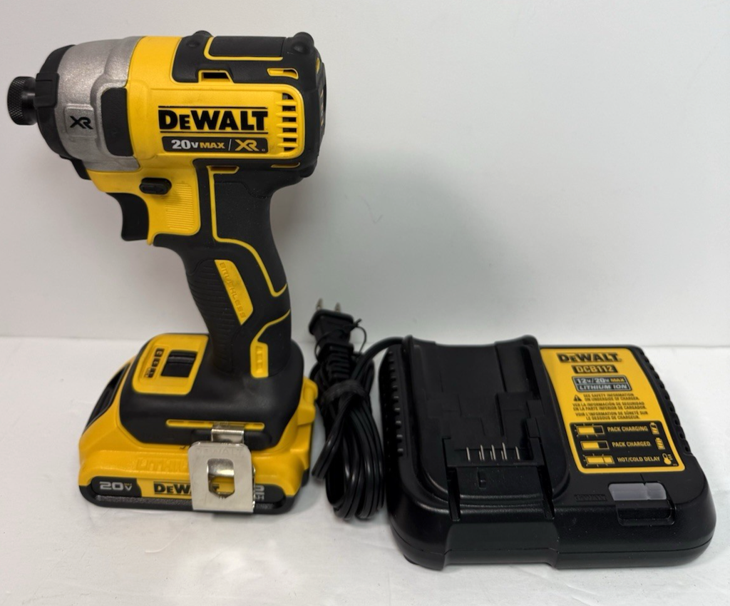 Dewalt DCF887 20V MAX XR 1/4" Cordless Impact Driver Kit 2.0 Ah batt #1