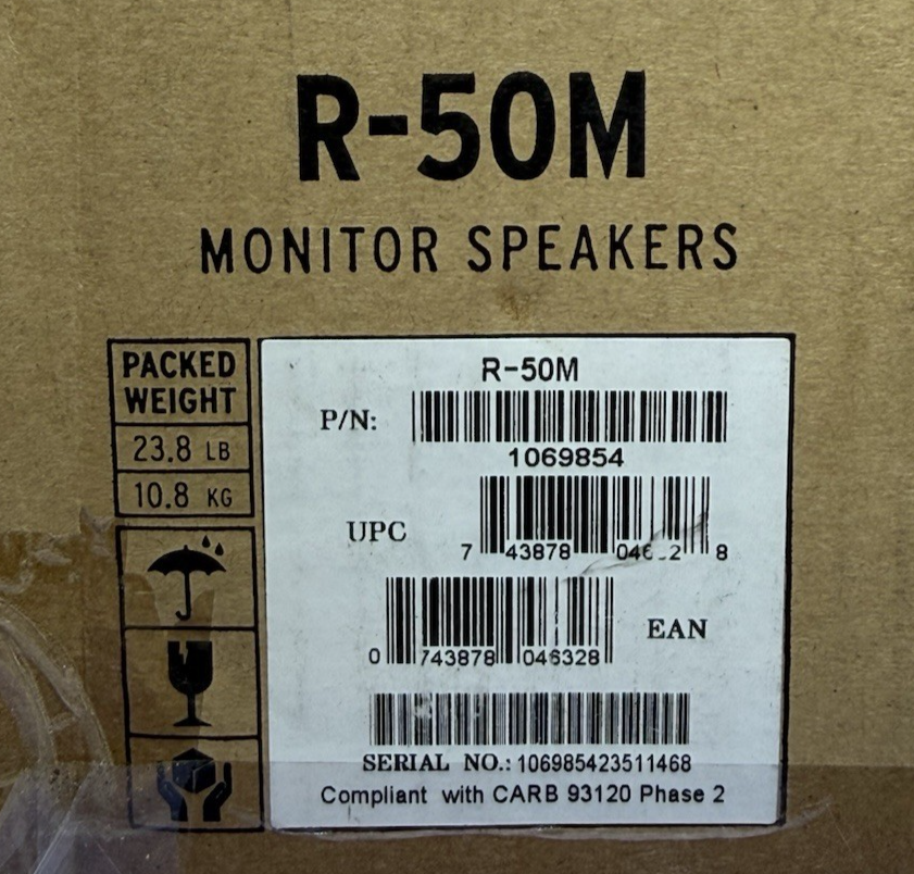 Klipsch R-50M Reference Monitor Speakers -Open Box #7