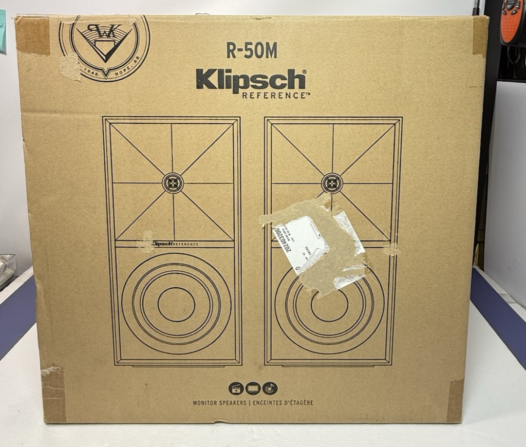 Klipsch R-50M Reference Monitor Speakers -Open Box #9