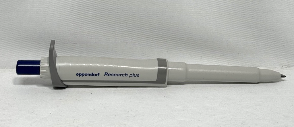 Eppendorf Research Plus Ballpoint Pipette Pen-Blue Ink RARE Scientist Gift #1