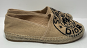 Christian Dior Raffia Graphic Print Granville Espadrille EU 37 Size price