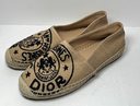 Christian Dior Raffia Graphic Print Granville Espadrille EU 37 Size cost
