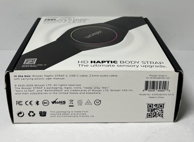 Woojer HiFi Haptic Body Strap 4Compatible with PS (3,4,5) Xbox Series X,One 360) #3
