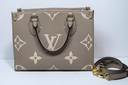 Louis Vuitton OnTheGo PM M45779 Beige Monogram Gold Hardware w/ strap used