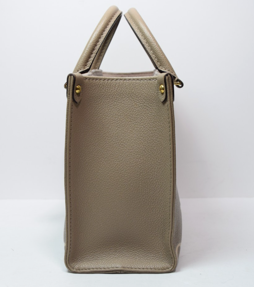 Louis Vuitton OnTheGo PM M45779 Beige Monogram Gold Hardware w/ strap #11