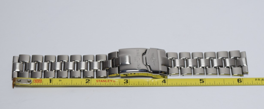 Authentic Bracelet For Breitling Colt Special Chrome Watch Polished Steel 20Mm #2