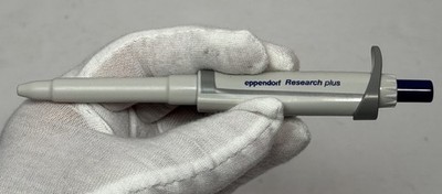 Eppendorf Research Plus Ballpoint Pipette Pen-Blue Ink RARE Scientist Gift #3