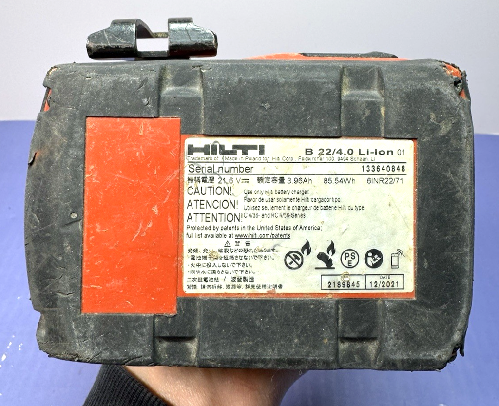 HILTI SID 4-A22 Hex Cordless Impact Driver / B22/4.0 Battery - Preowned #5