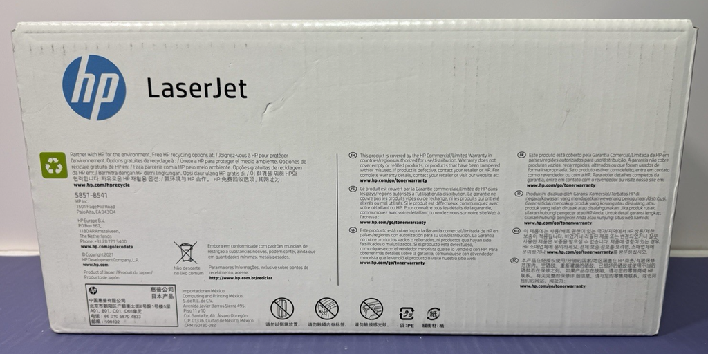HP 213X Magenta W2133X High Yield Toner LaserJet 5800dn 5700dn MFD: 9/25 #1