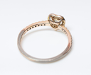 PANDORA 14k Gold Plated Pave Elevated Heart Ring 168421C01 -SIZE 9 price