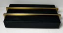 Modern Forms Lighting WS-36112-BK/AB 12'' 3000K Black &Aged Brass Wall Sconce used