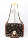 Burberry TB Monogram Crossbody Bag Brown Chain Leather w/ Dust Bag purchase
