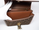 Burberry TB Monogram Crossbody Bag Brown Chain Leather w/ Dust Bag in Boston, MA
