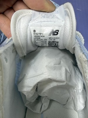 327 New Balance Woman W327910 Blue White 327 Brand New #6