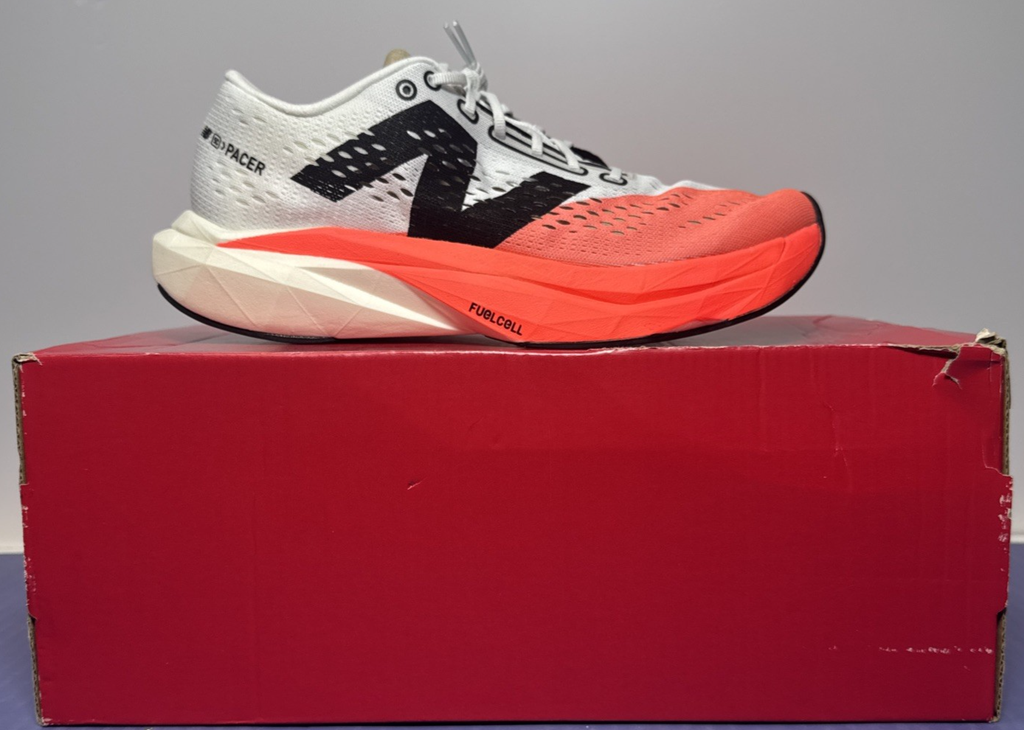 Size 9.5 - New Balance FuelCell SuperComp Pacer v2 Urgent Red Brand New #2