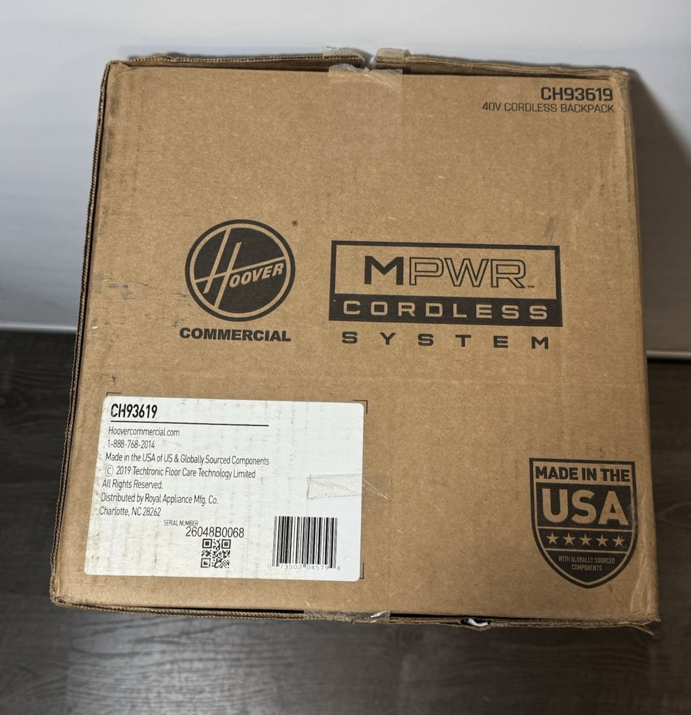 Hoover HVRPWR 40V Cordless Backpack Vac CH93619 - Open Box #4