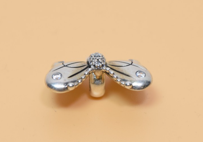 Pandora S925 ALE SS Decorative Oversized Butterfly Charm 5.5g 797880CZ #1