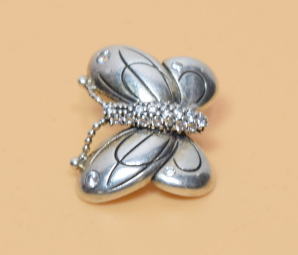 Pandora S925 ALE SS Decorative Oversized Butterfly Charm 5.5g 797880CZ #2