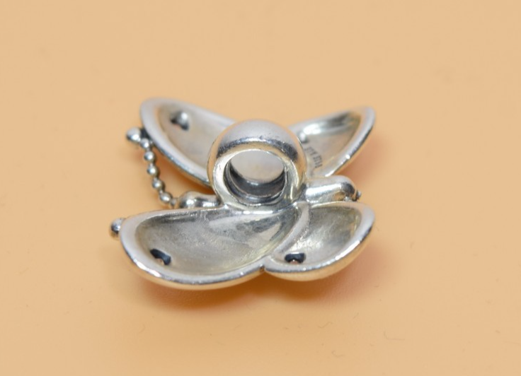Pandora S925 ALE SS Decorative Oversized Butterfly Charm 5.5g 797880CZ #4