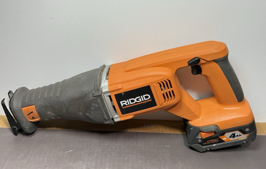 RIDGID 18V Tool Bundle R8442 R8452 R8693 Charger 8Ah & 4Ah Batteries #1