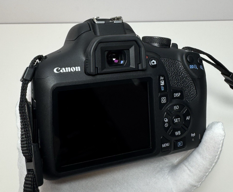 Canon EOS Rebel T7 DSLR Camera Kit w/ 18-55mm, battery, charger and carry case #5