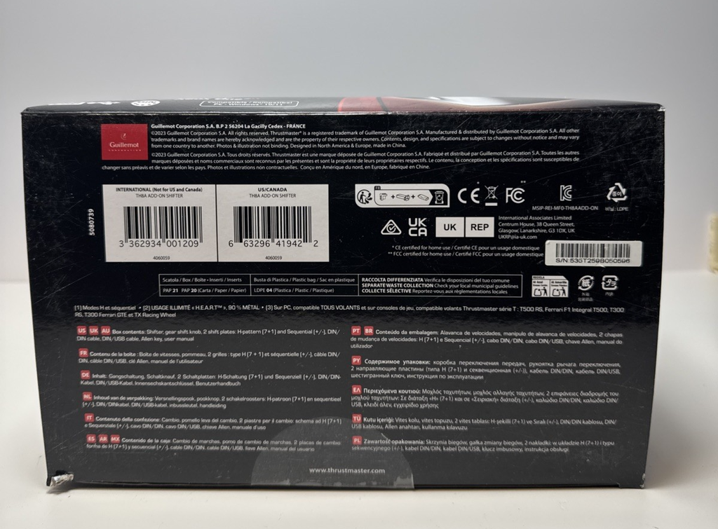 Thrustmaster TH8A Add-On Shifter - Black -Open Box #6