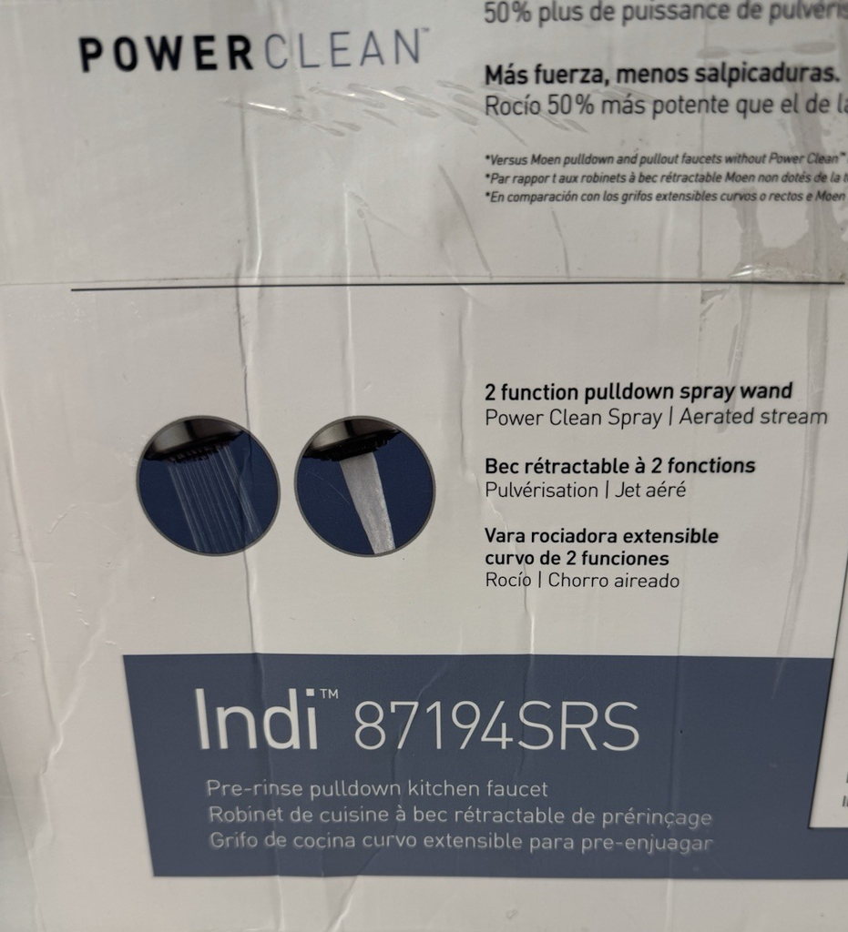 MOEN Gilden 87194SRS Single Handle Pull-Down Sprayer Kitchen Faucet with Reflex #1