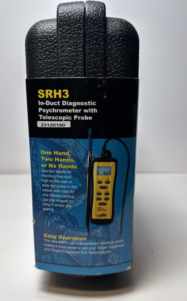 Fieldpiece SRH3 In-Duct Diagnostic Psychrometer -Brand New #3