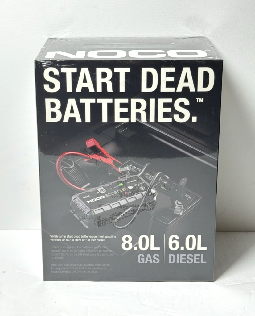 Noco Jump Starter GB70 2000 A 12-Volt Ultra Safe Lithium  - New Sealed #1
