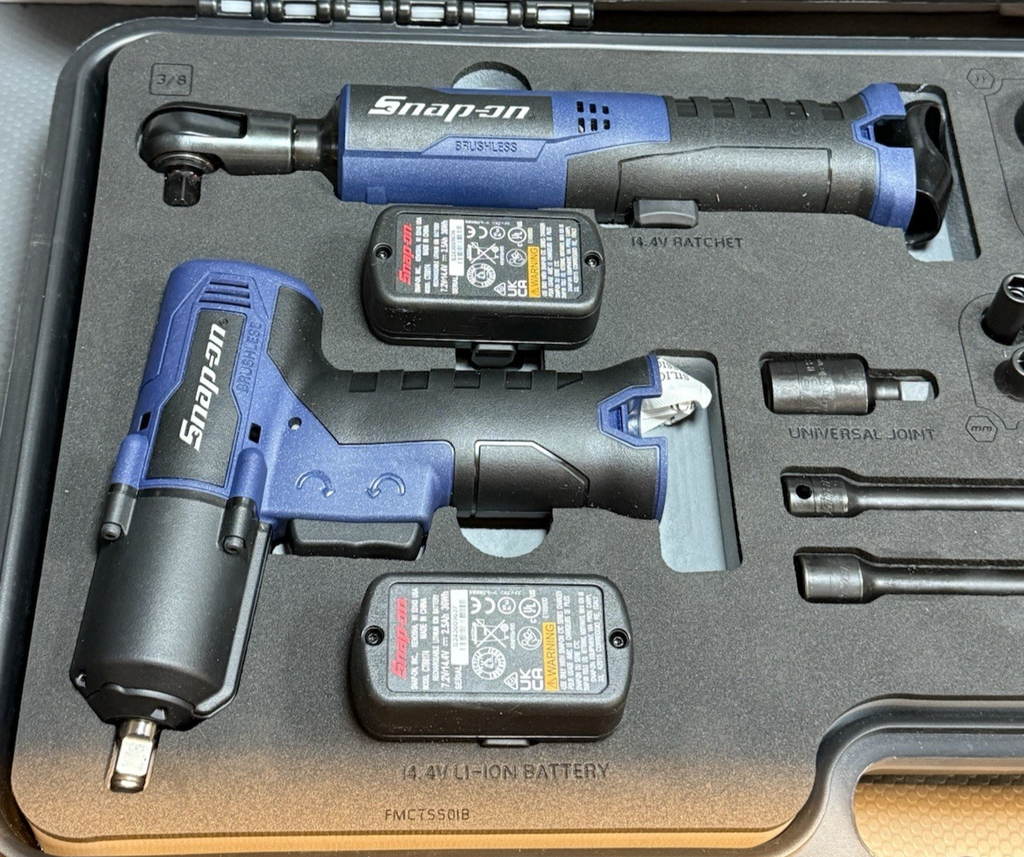 Snap-on Tools 3/8" Drive Cordless Impact Driver/Ratchet To Go Kit -262CTSS01F #4