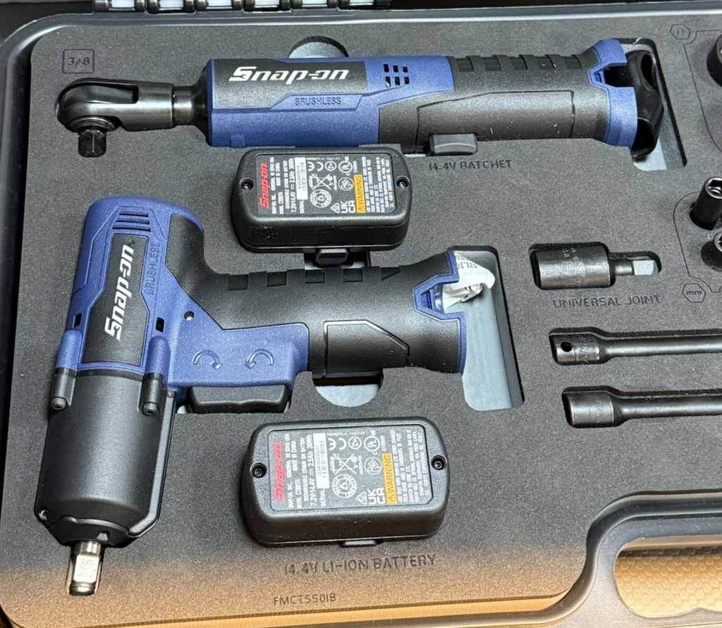 Snap-on Tools 3/8" Drive Cordless Impact Driver/Ratchet To Go Kit -262CTSS01F #7