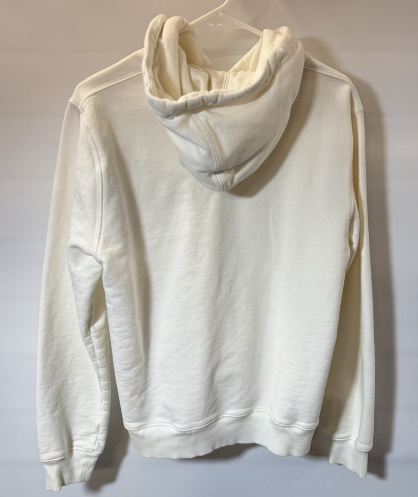 Dior Men's CD ICON HOODED SWEATSHIRT White - 100% Cotton, Size L #1