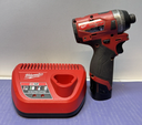 Milwaukee M12 FUEL 2553-20 12V Impact Driver w/Battery & Charger - Preowned used