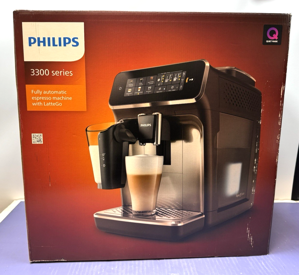Philips 3300 Fully Automatic Espresso & Coffee Machine w/ LatteGo Milk Frother #4