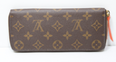 Louis Vuitton Clemence Zippy Monogram Canvas Leather Long Wallet used