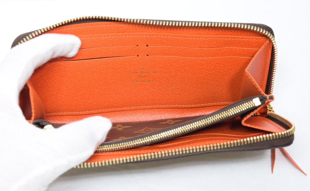 Louis Vuitton Clemence Zippy Monogram Canvas Leather Long Wallet #7