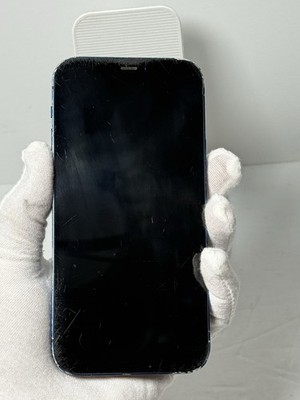 Apple iPhone 12 64GB Blue Unlocked A2172 - *Heavy Wear / Cracked Back* #3